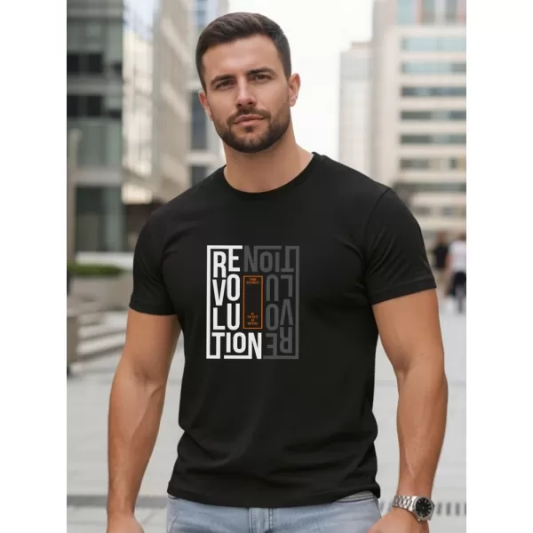  Tricou pentru bărbați DSTREET NX0143R-BK NEGRU 