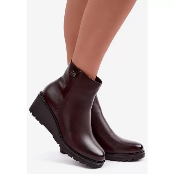  Botine de dama BOTO RMR2510-2 CIOCOLATĂ 