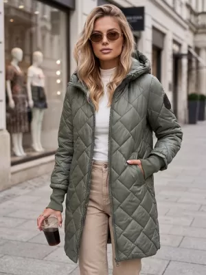 Geaca de dama DSTREET TY5863 VERDE