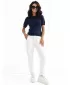Pantaloni de dama SUBLEVEL D70059Z62399A1 ALB