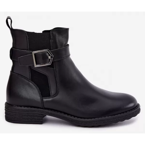  Pantofi de dama SERGIO LEONE BT-43-S NEGRU 