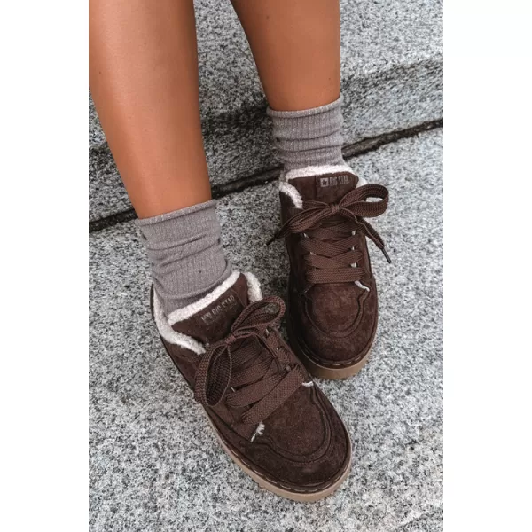  Pantofi de dama BIG STAR SHOES UU274188 UMBRE MARO/BEJ 