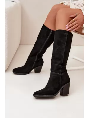Cizme de dama BOTO 2704 NEGRU