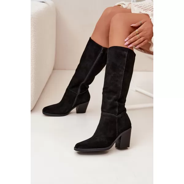  Cizme de dama BOTO 2704 NEGRU 