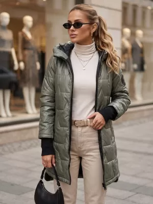 Geaca de dama DSTREET TY5789 VERDE