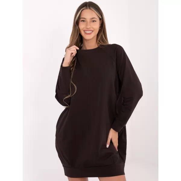  Rochie BASIC FEEL GOOD RV-TU-5184.93P MARO ÎNCHIS 