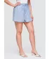 Pantaloni scurți de damă OMBRE OW-ST-E0004 ALBASTRU ÎNCHIS