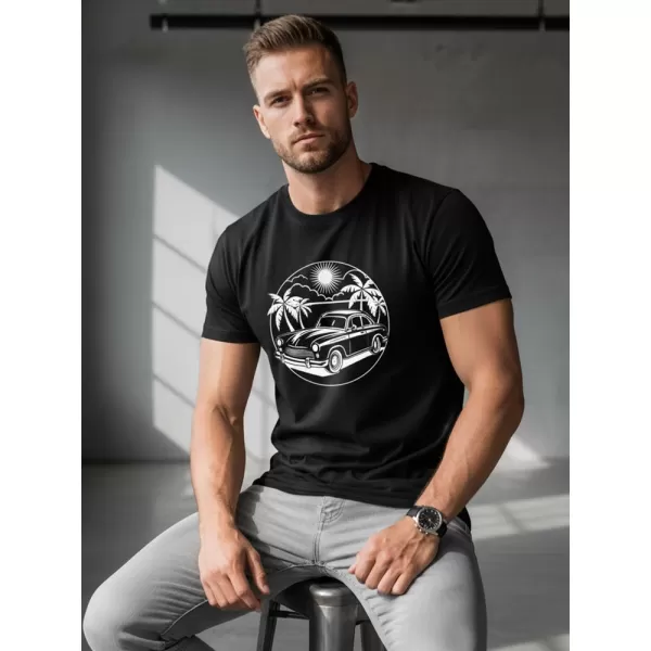  Tricou pentru bărbați DSTREET NX042R NEGRU 