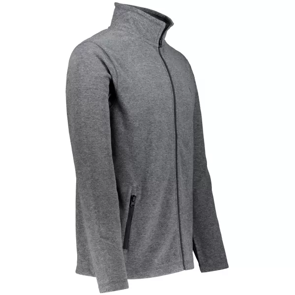  Hanorac pentru bărbați din fleece ALTISPORT ALM002852 EVIDENȚIERE NEAGRĂ 