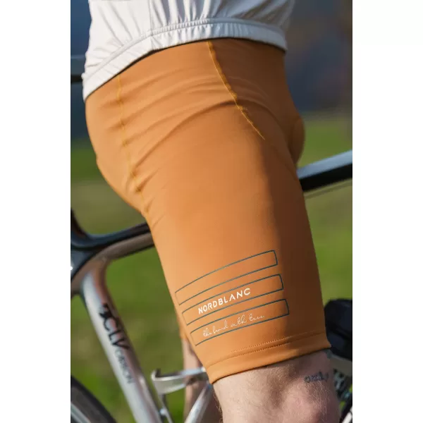  Pantaloni scurți de ciclism pentru bărbați NORDBLANC LEADING NBSPM8082 MARO 