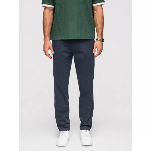  Pantaloni pentru bărbați OMBRE OM-PACP-0293 ALBASTRU MARIN 