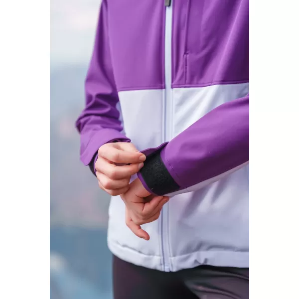  Jachetă softshell pentru femei NORDBLANC BLINK NBSSL8320 VIOLET 