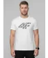 Tricou pentru bărbați 4F WMM00TTSHM3342 ALB