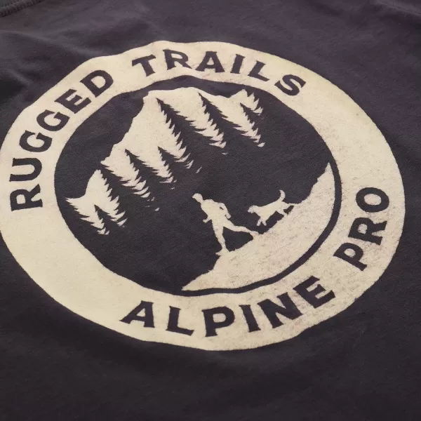  Tricou pentru bărbați ALPINE PRO TERMES 4 VARIANTA OBSIDIAN PA 