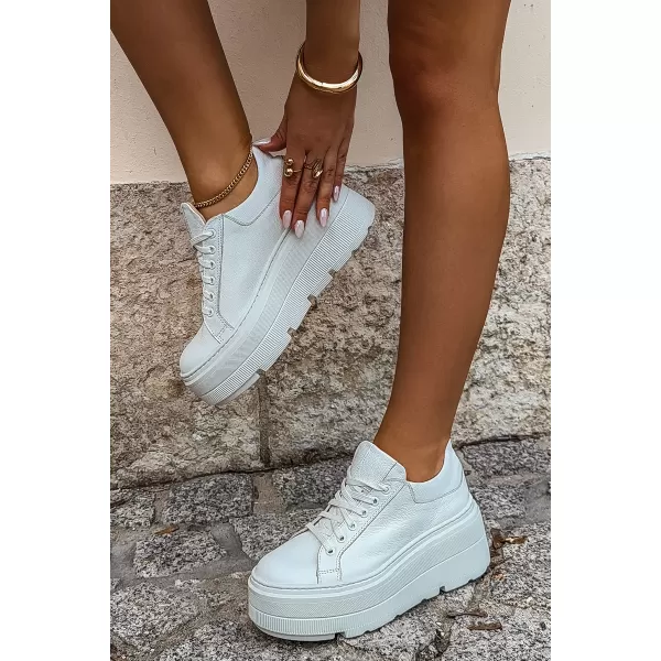  Adidași de damă ZAZOO N1000S3/444 ALB 