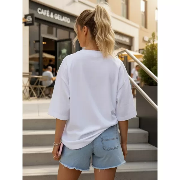  Tricou pentru femei DSTREET NX9005RY-WH-O ALB 
