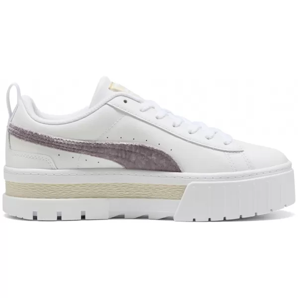  Adidași de damă PUMA MAYZE VELVET DREAM WNS 403326-01 PUMA ALB/GEM DE PRUNE 