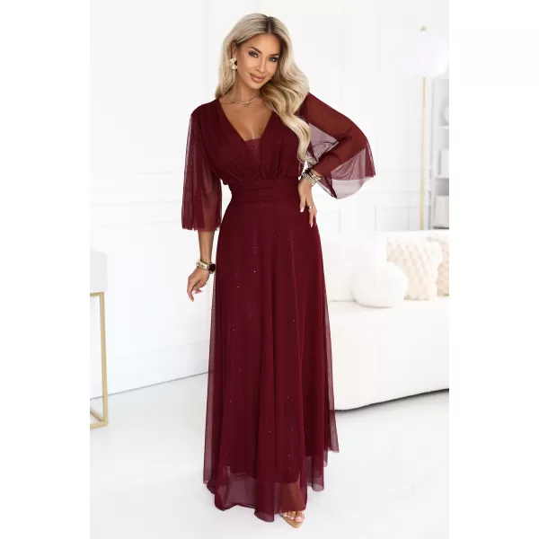  Rochie de femei NUMOCO 654-6 CLARET 
