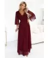 Rochie de femei NUMOCO 654-6 CLARET