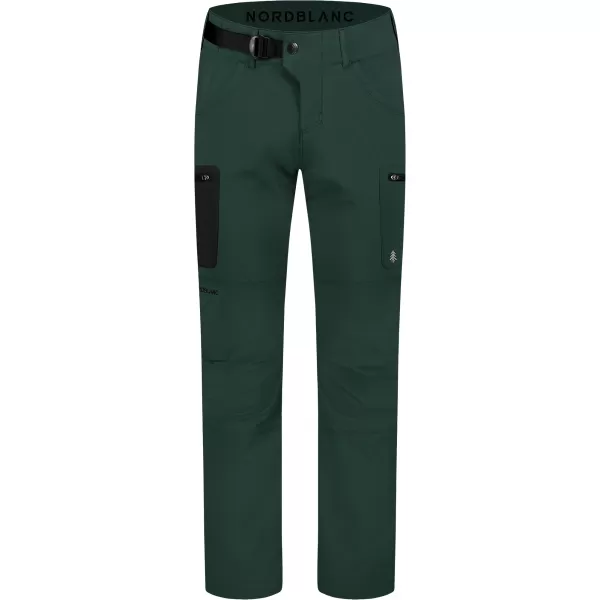  Pantaloni de exterior pentru bărbați NORDBLANC SCRAMBLE NBSPM8359 VERDE ÎNCHIS 