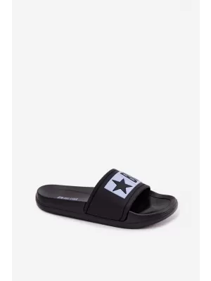 Papuci copii BIG STAR SHOES TT374A003 NEGRU/ALBASTRU