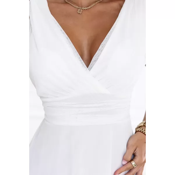  Rochie de femei NUMOCO 541-4 ALB 