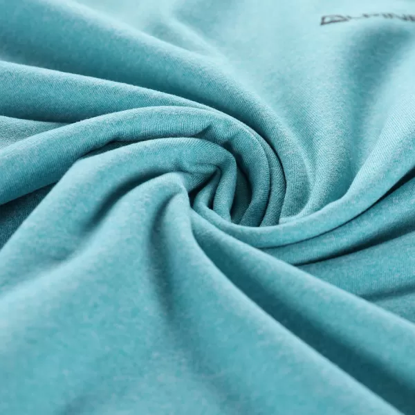  Tricou pentru copii cu uscare rapidă ALPINE PRO LOUSO AQUA MARE 