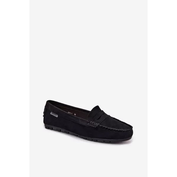  Mocasini de dama BOTO F79-1 NEGRU 