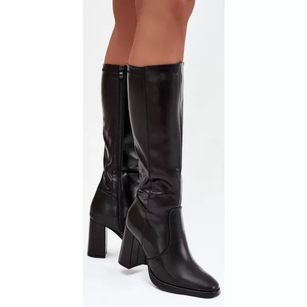  Cizme de dama BOTO QT127P NEGRU 