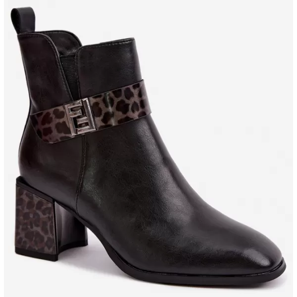  Botine de dama ARTIKER 57C0008 NEGRU 