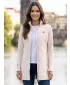 Palton hibrid de damă ALTISPORT IRYSA BEJ DESCHIS