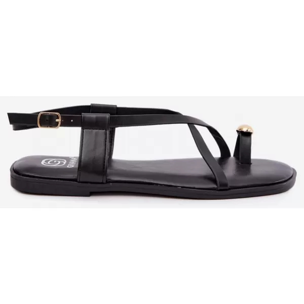  Sandale de dama BOTO BJ722 NEGRU 