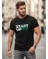 Tricou pentru bărbați DSTREET NX0150R-BK NEGRU