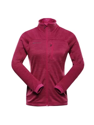 Hanorac de dama ALPINE PRO ONNECA 3 ROȘU FUCSIA