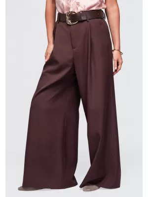 Pantaloni de dama OMBRE OW-PA-E0019 MARO
