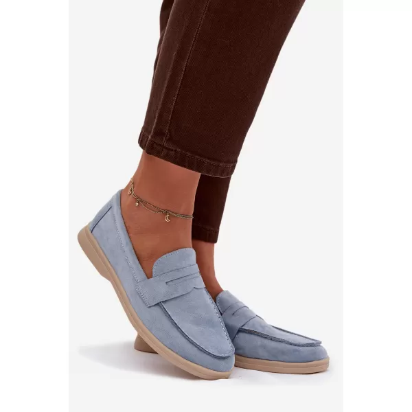  Mocasini de dama BOTO QQ-278 ALBASTRU 