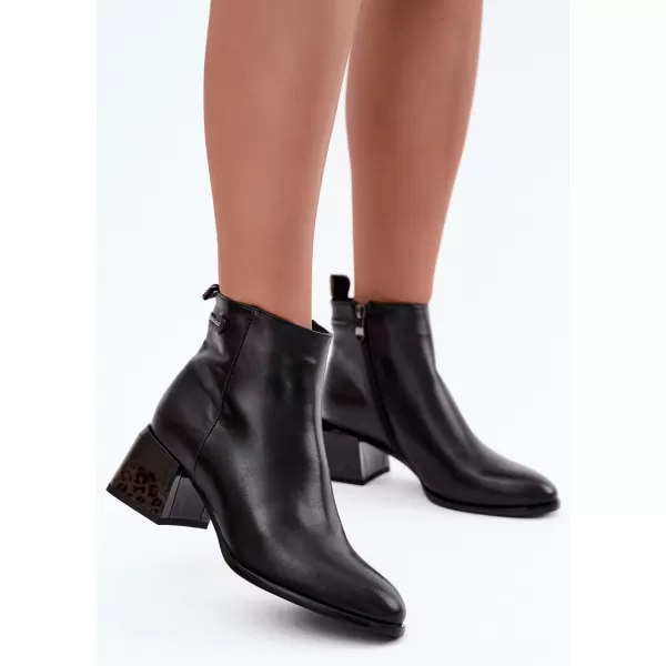  Botine de dama BOTO 26BT24-398 NEGRU 