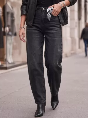 Pantaloni de dama DSTREET UY3131 NEGRU