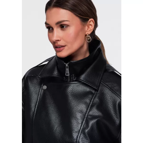  Geaca de dama OMBRE OW-JAFL-0138 NEGRU 