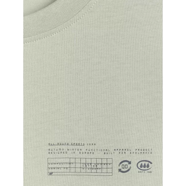  Tricou pentru bărbați 4F WAW25TTSHM2372 MENTĂ 