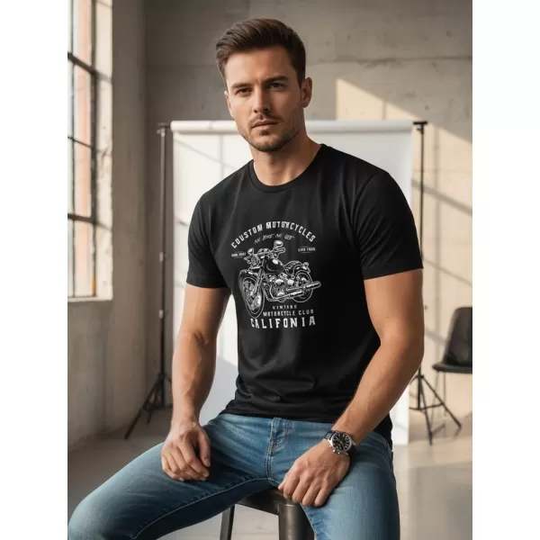  Tricou pentru bărbați DSTREET NX050R NEGRU 