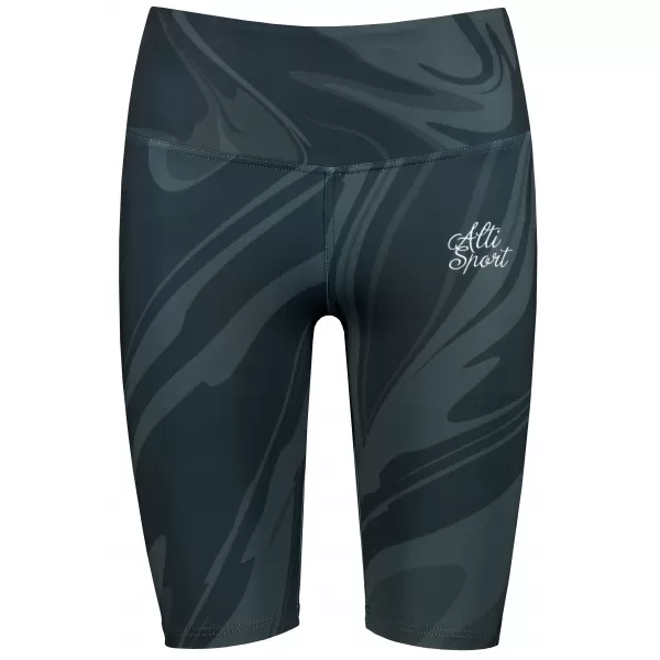  Jambiere premium pentru genunchi pentru femei (marimi noi) ALTISPORT VOJ/ALW072LEG06 NEGRU 