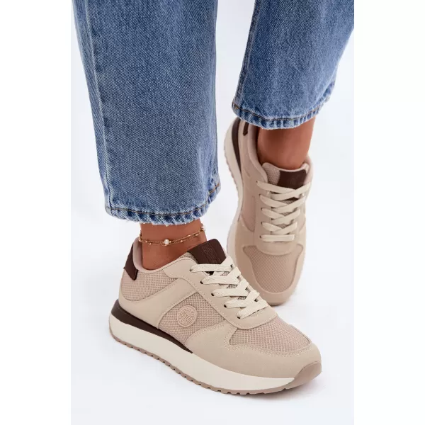  Adidași de damă BIG STAR SHOES 42255-19 ALB 