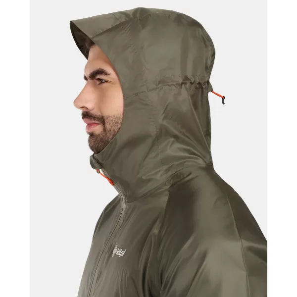  Jacheta hardshell KILPI JALUU-U 1U0180KI VERDE ÎNCHIS 