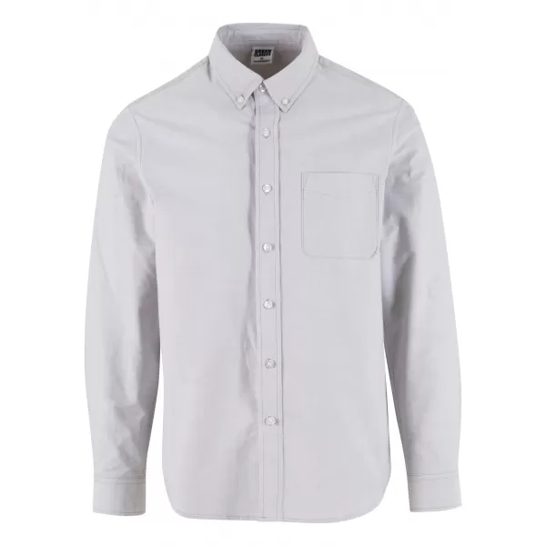  Cămașă pentru bărbați URBAN CLASSICS TB8094 CENUȘIU DESCHIS DE TUNET 