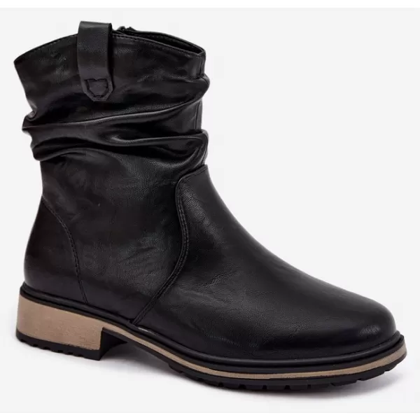  Cizme de dama BOTO ASA295-1 NEGRU 