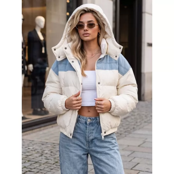  Geaca de dama DSTREET TY6086 ECRU 