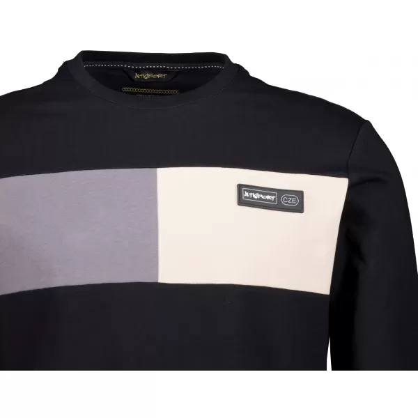  Tricou pentru bărbați ALTISPORT IVAS NEGRU 