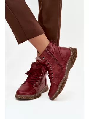 Cizme de dama EVENTO 24BT02-7978 BURGUNDIA