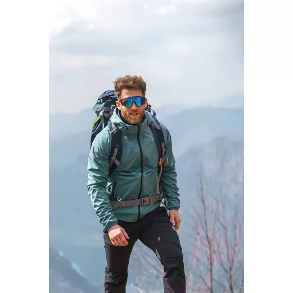  Jachetă softshell impermeabilă pentru bărbați NORDBLANC EXPEDITIOUS NBSSM8323 VERDE 